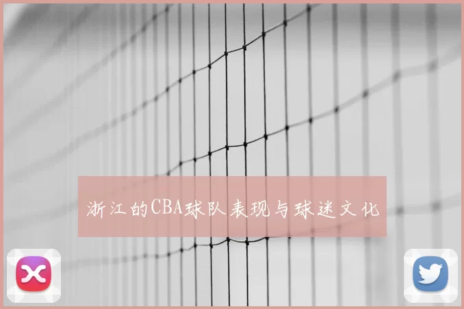 浙江的CBA球队表现与球迷文化
