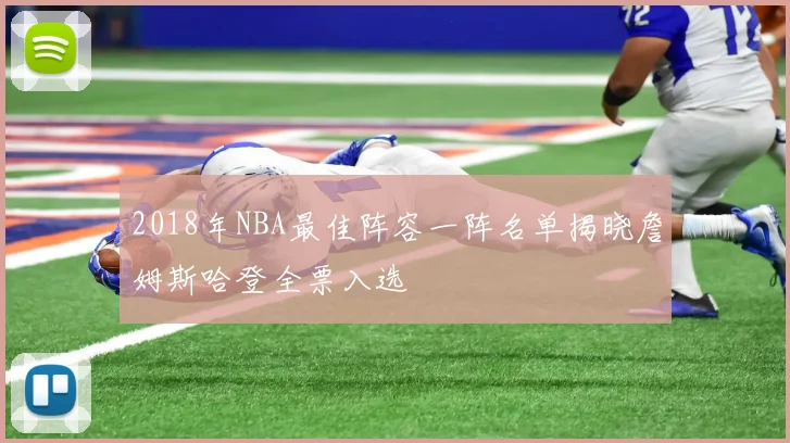 2018年NBA最佳阵容一阵名单揭晓詹姆斯哈登全票入选