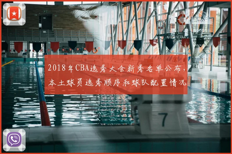 2018年CBA选秀大会新秀名单公布，本土球员选秀顺序和球队配置情况