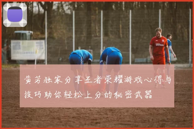 黄芳独家分享王者荣耀游戏心得与技巧助你轻松上分的秘密武器