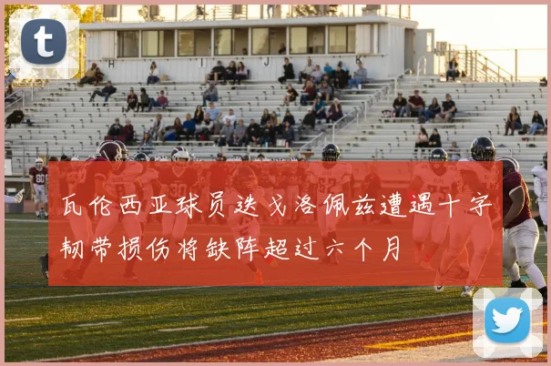 瓦伦西亚球员迭戈洛佩兹遭遇十字韧带损伤将缺阵超过六个月