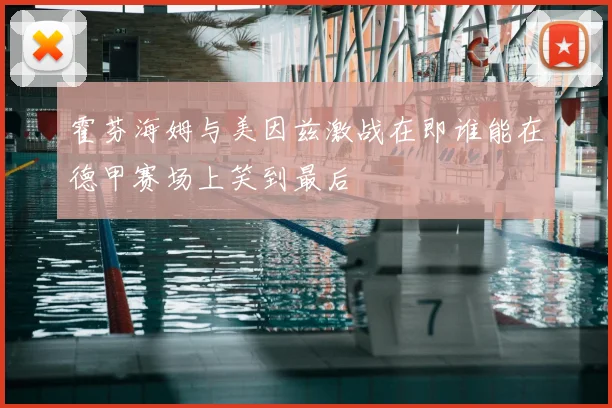 霍芬海姆与美因兹激战在即谁能在德甲赛场上笑到最后
